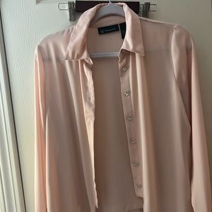 Inc womens blouse size 2